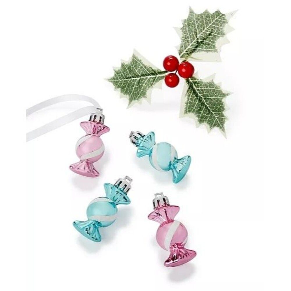 HOLIDAY LANE 4-Pc. Candy Mini Ornament Set